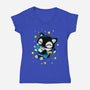 Treasure-womens v-neck tee-Domii