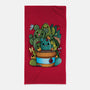 Cactus Succulents-none beach towel-Vallina84