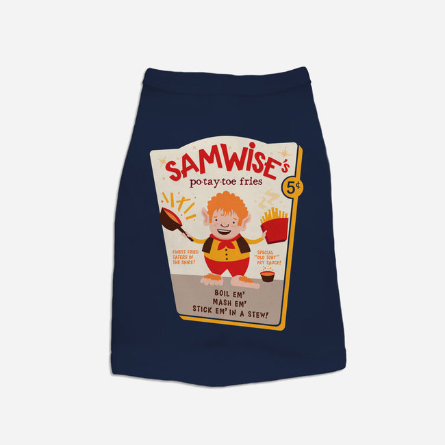 Samwise Fries-cat basic pet tank-hbdesign