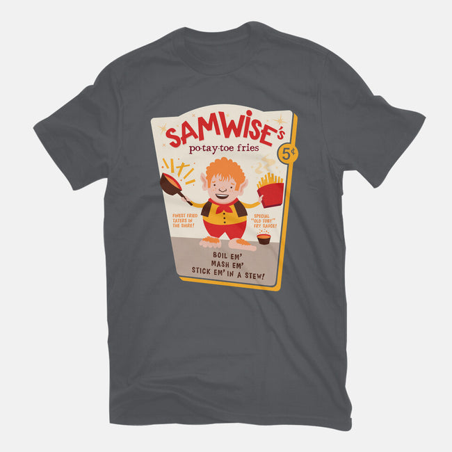 Samwise Fries-womens fitted tee-hbdesign