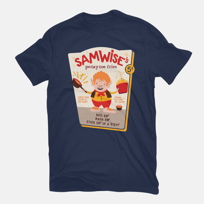 Samwise Fries-womens basic tee-hbdesign