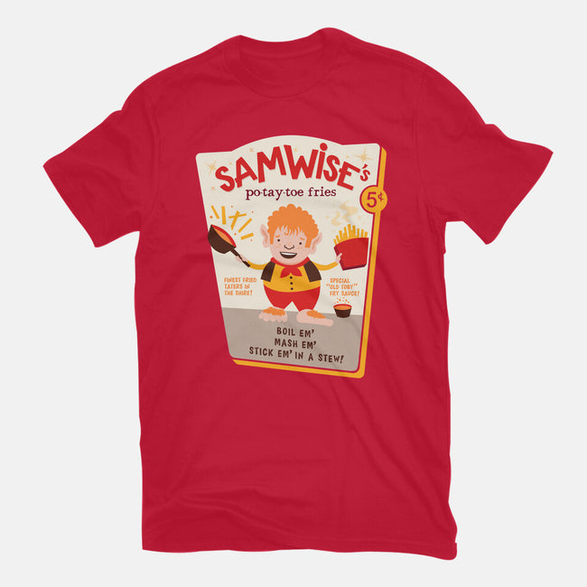 Samwise Fries-womens basic tee-hbdesign