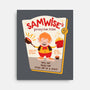 Samwise Fries-none stretched canvas-hbdesign