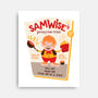 Samwise Fries-none stretched canvas-hbdesign