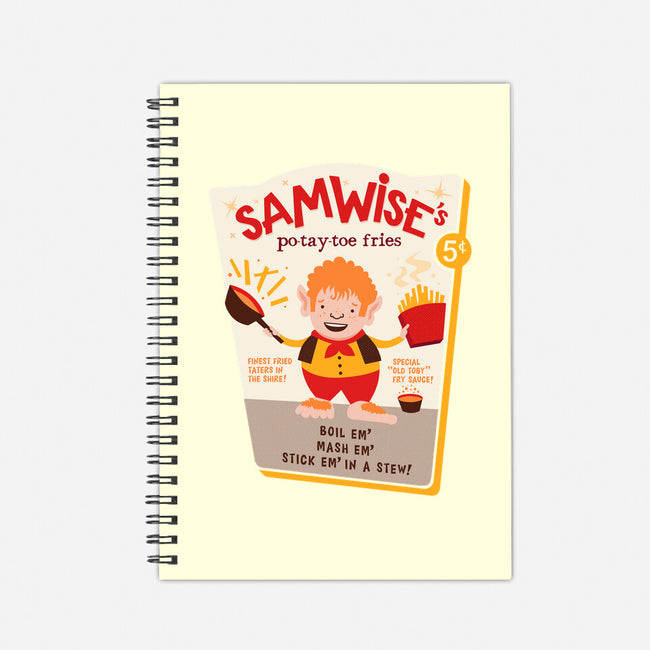 Samwise Fries-none dot grid notebook-hbdesign