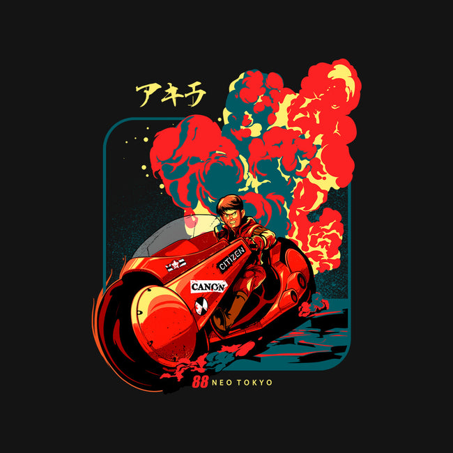 Neo Tokyo War-none non-removable cover w insert throw pillow-heydale