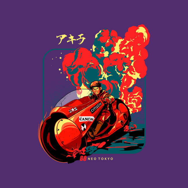 Neo Tokyo War-none non-removable cover w insert throw pillow-heydale