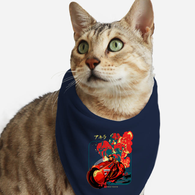 Neo Tokyo War-cat bandana pet collar-heydale