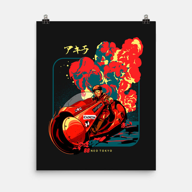 Neo Tokyo War-none matte poster-heydale