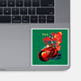 Neo Tokyo War-none glossy sticker-heydale