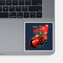 Neo Tokyo War-none glossy sticker-heydale