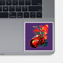 Neo Tokyo War-none glossy sticker-heydale