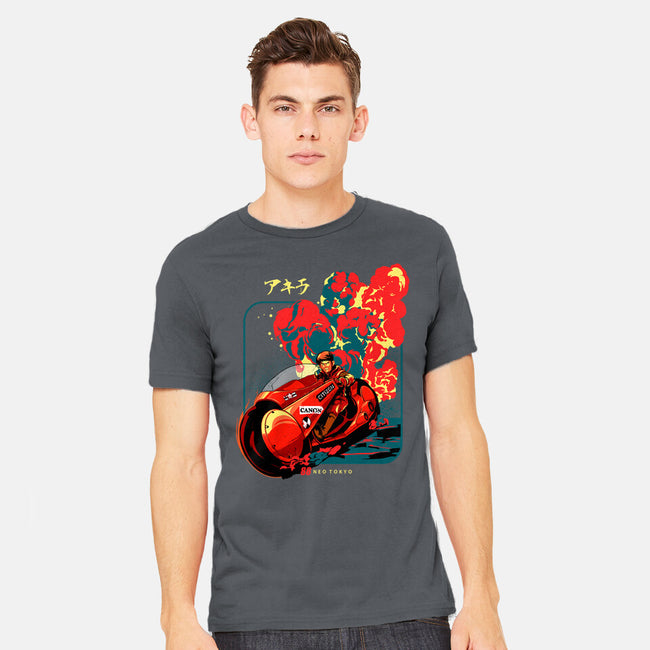 Neo Tokyo War-mens heavyweight tee-heydale