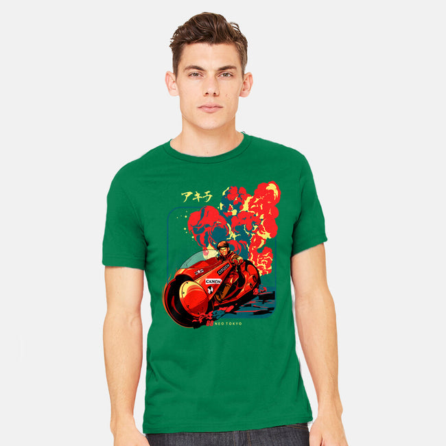 Neo Tokyo War-mens heavyweight tee-heydale