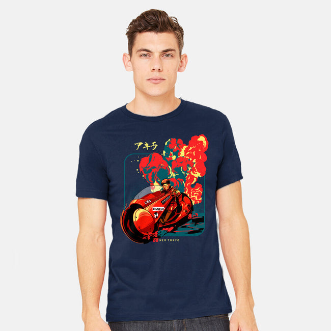 Neo Tokyo War-mens heavyweight tee-heydale