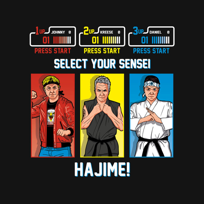 Select Your Sensei-none stretched canvas-Olipop