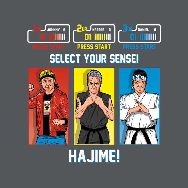 Select Your Sensei-none removable cover w insert throw pillow-Olipop