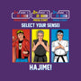Select Your Sensei-none removable cover w insert throw pillow-Olipop