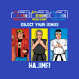 Select Your Sensei-none removable cover w insert throw pillow-Olipop