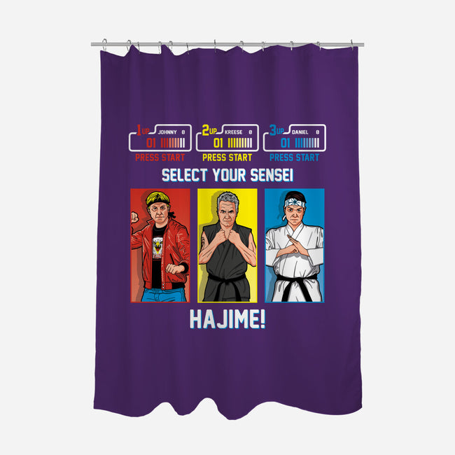 Select Your Sensei-none polyester shower curtain-Olipop