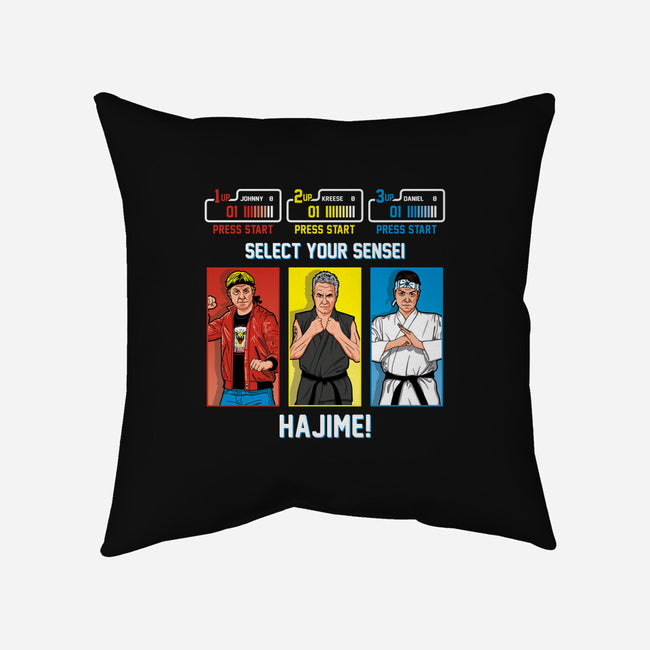Select Your Sensei-none removable cover w insert throw pillow-Olipop