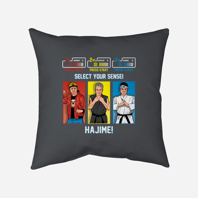 Select Your Sensei-none removable cover w insert throw pillow-Olipop