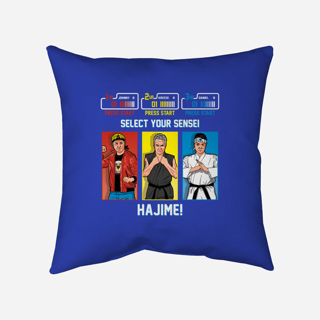 Select Your Sensei-none removable cover w insert throw pillow-Olipop