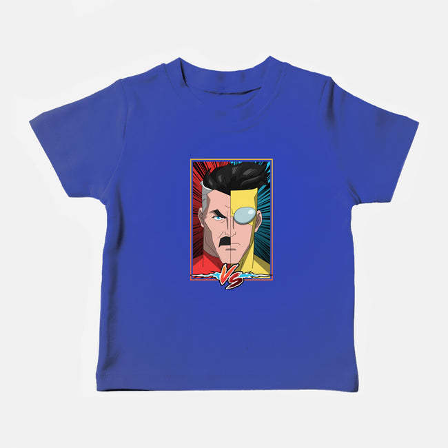 Father Vs. Son-baby basic tee-Diegobadutees