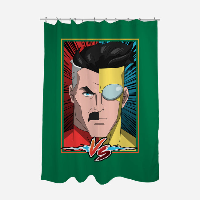 Father Vs. Son-none polyester shower curtain-Diegobadutees