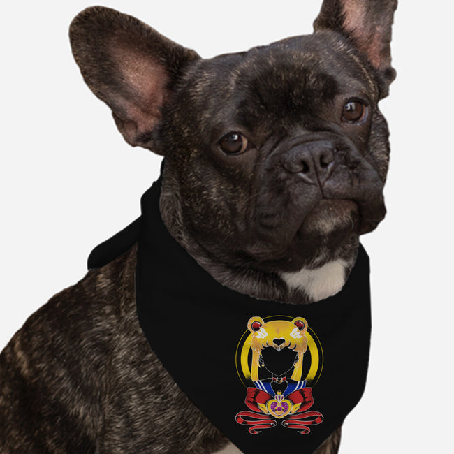 Moon Princess-dog bandana pet collar-RamenBoy