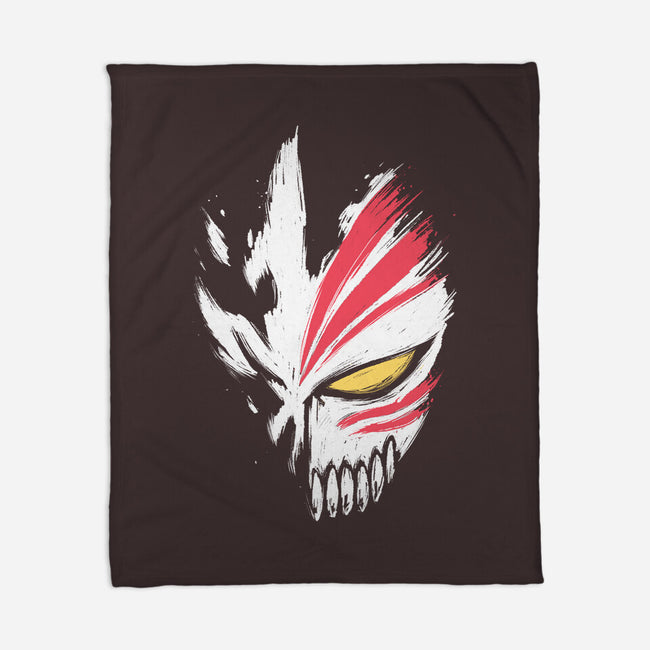 Hollow Mask-none fleece blanket-xMorfina