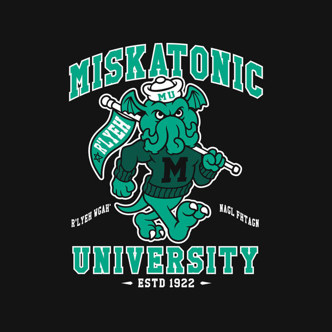 Miskatonic U-mens heavyweight tee-Nemons