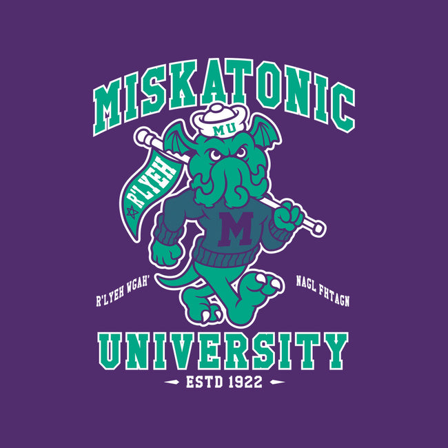 Miskatonic U-womens basic tee-Nemons
