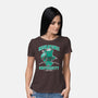 Miskatonic U-womens basic tee-Nemons