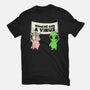Humans Are A Virus-womens basic tee-eduely