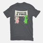 Humans Are A Virus-mens heavyweight tee-eduely