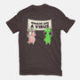Humans Are A Virus-womens basic tee-eduely