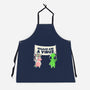 Humans Are A Virus-unisex kitchen apron-eduely