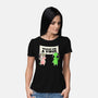 Humans Are A Virus-womens basic tee-eduely