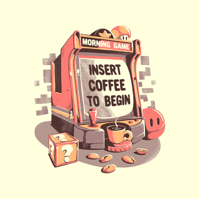 Insert Coffee To Begin-none glossy sticker-eduely