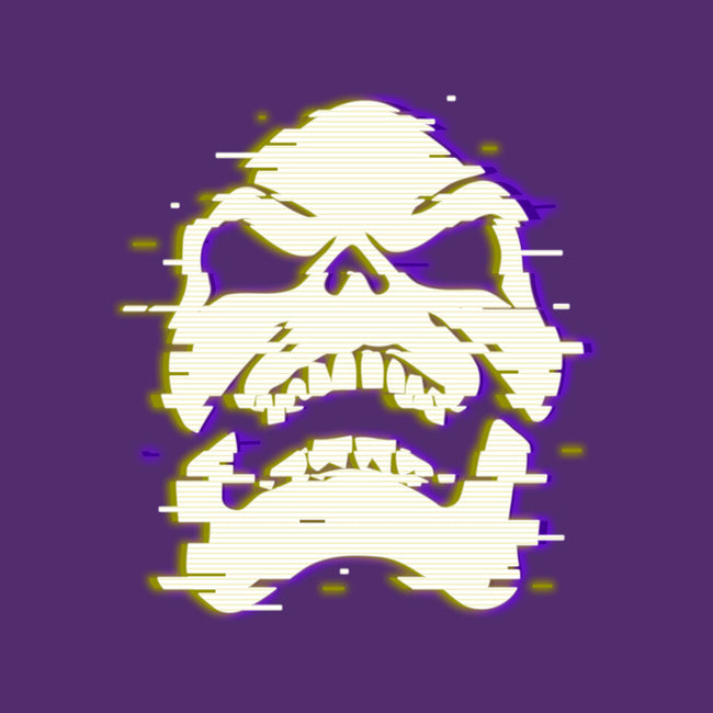 Glitchy Skull-none adjustable tote-Skullpy
