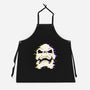 Glitchy Skull-unisex kitchen apron-Skullpy