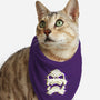 Glitchy Skull-cat bandana pet collar-Skullpy