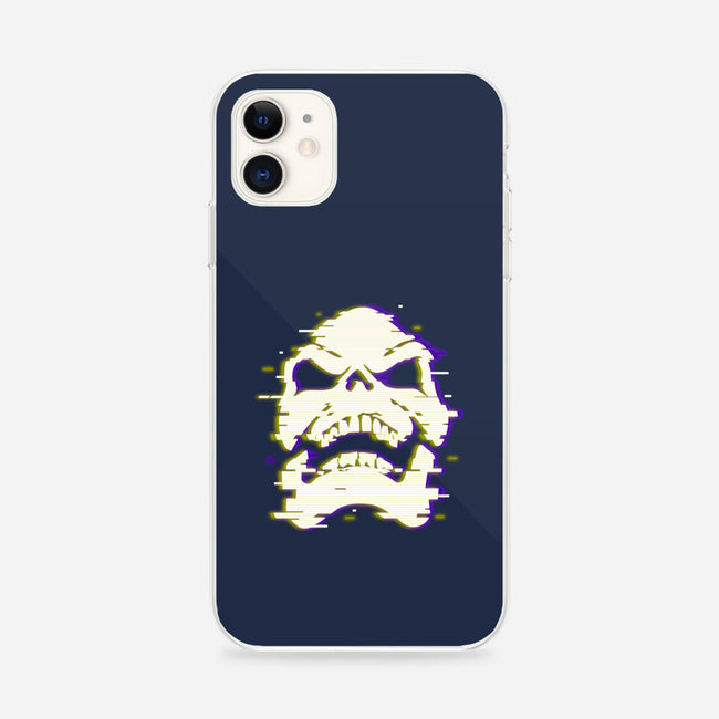 Glitchy Skull-iphone snap phone case-Skullpy