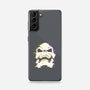 Glitchy Skull-samsung snap phone case-Skullpy