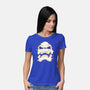 Glitchy Skull-womens basic tee-Skullpy