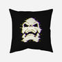 Glitchy Skull-none removable cover w insert throw pillow-Skullpy