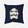 Glitchy Skull-none removable cover w insert throw pillow-Skullpy