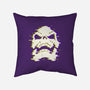 Glitchy Skull-none removable cover w insert throw pillow-Skullpy