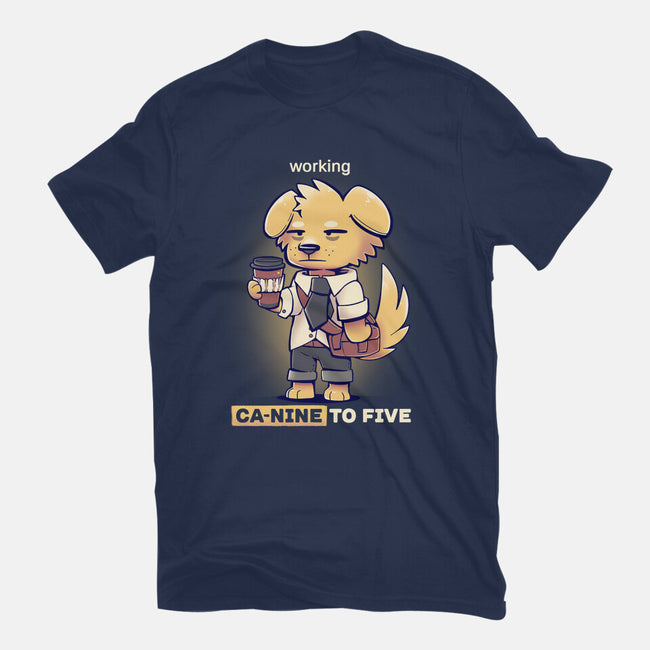 Working Canine To Five-mens heavyweight tee-TechraNova